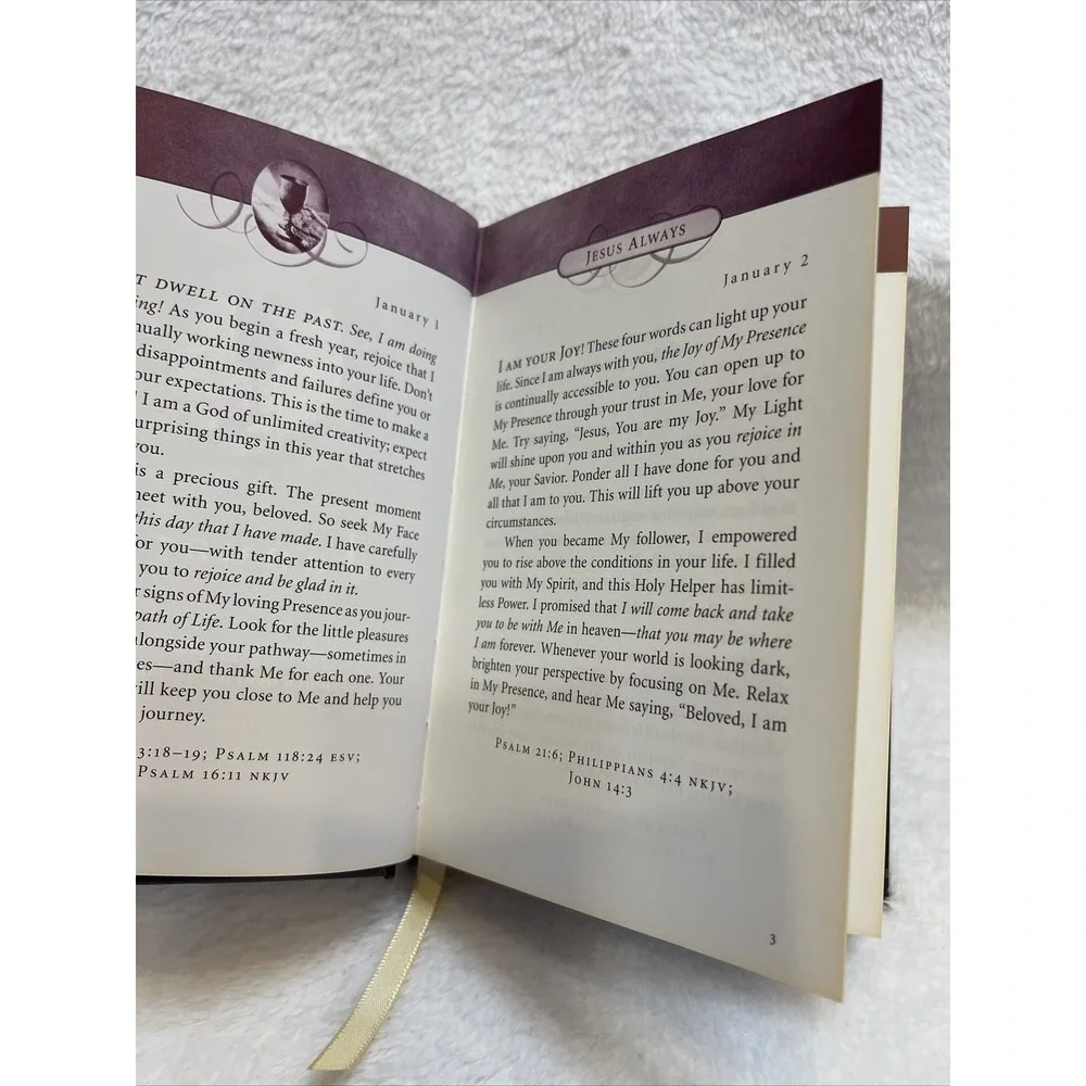 Jesus Always Embracing Joy In His Presence 365‎ Devotions Sarah Young Hardcover